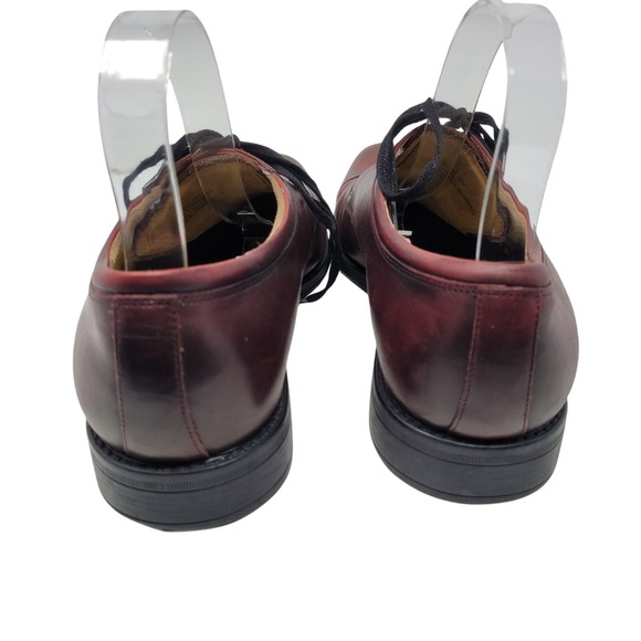 Florsheim Mens Oxblood Burgundy Leather Cap Toe Oxford Shoes 10‎ Professional main image 2